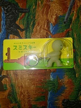 SMISKI Key Chain Pulling GLOW IN THE DARK Decorative Dreams Japan Rare